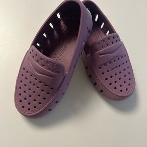 Purple Slip-On Floafers